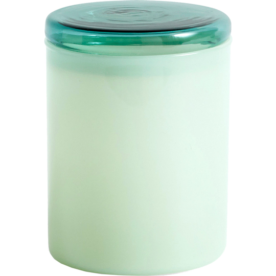 HAY Borosilicate förvaringsburk, 35 cl, jadegrön