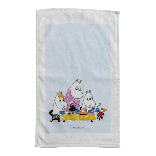 Opto Design - Mumin Handduk Teparty 50x30 cm Blå