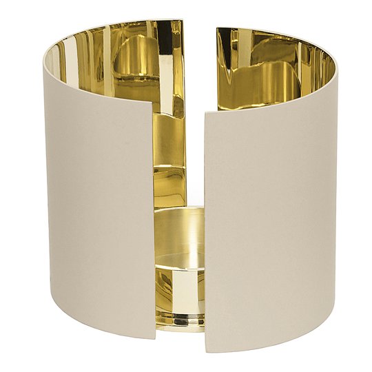 Skultuna - Infinity Ljuslykta 3 delar 10 cm Beige