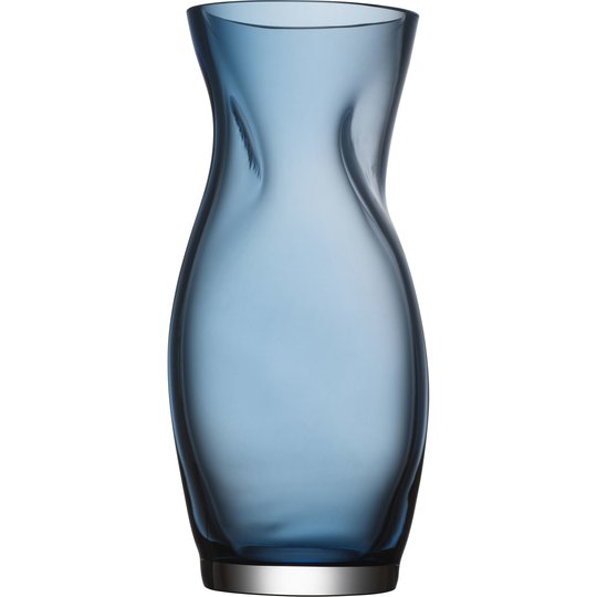 Orrefors Squeeze vas 23 cm, blå