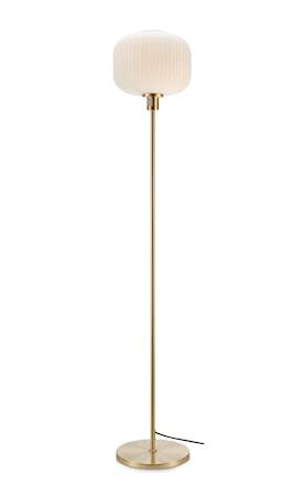 Sober Golvlampa Brushed Brass/White