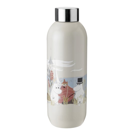 Stelton - Mumin Keep Cool Dricksflaska 75 cl Sand