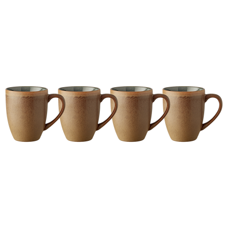Bitz Mugg m öra 30 cl 4-pack Wood/Forest