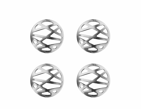 City Glasunderlägg 4-pack