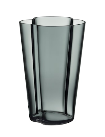 Aalto vas 22cm mörkgrå