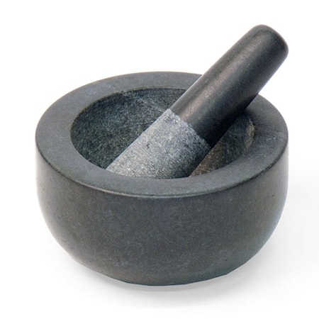 Mortel Medium Granit Svart