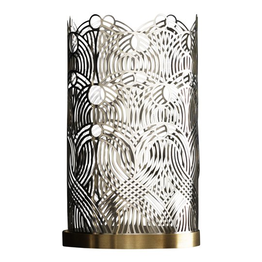 Skultuna - Bohinc Lunar Ljuslykta 17 cm Silver