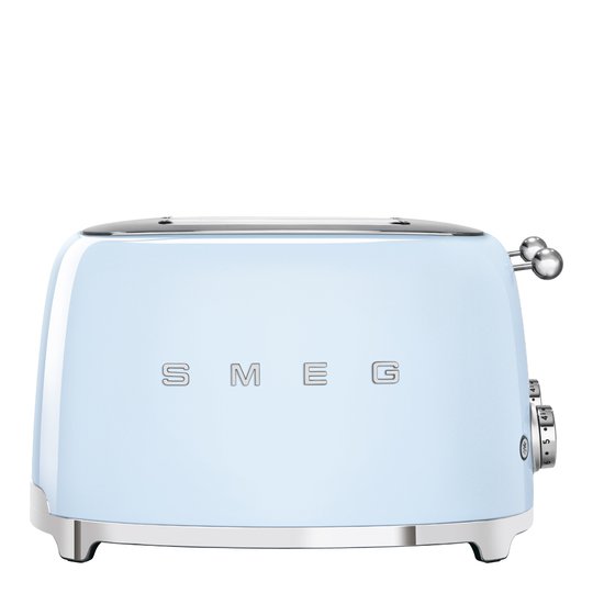Smeg - 50's Style Brödrost kvadrat 4 skivor Blå