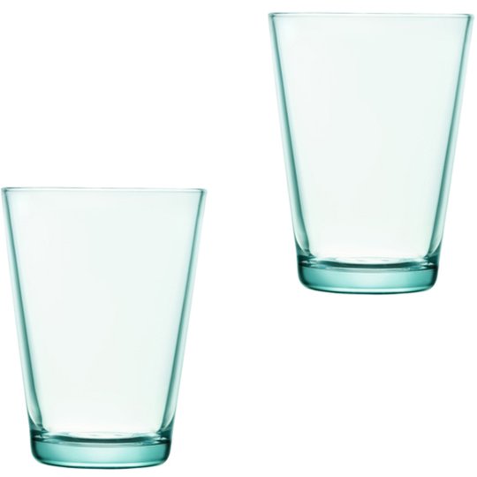 Iittala Kartio Glas 40 cl Vattengrön 2-pack