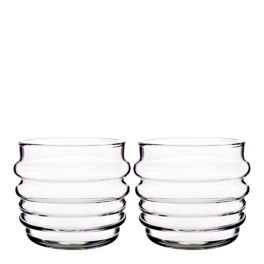 Marimekko - Socks Rolled Down Tumbler 20 cl 2-pack Klar
