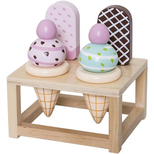 Bloomingville Mini Leksaksmat i trä