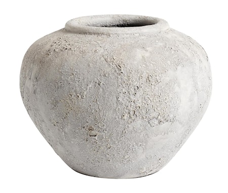 Luna Kruka Grå Terracotta 26x34cm