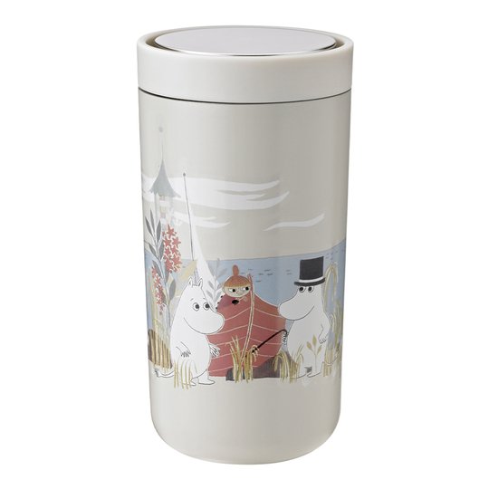 Stelton - Mumin To Go Click Mugg 20 cl Soft Sand