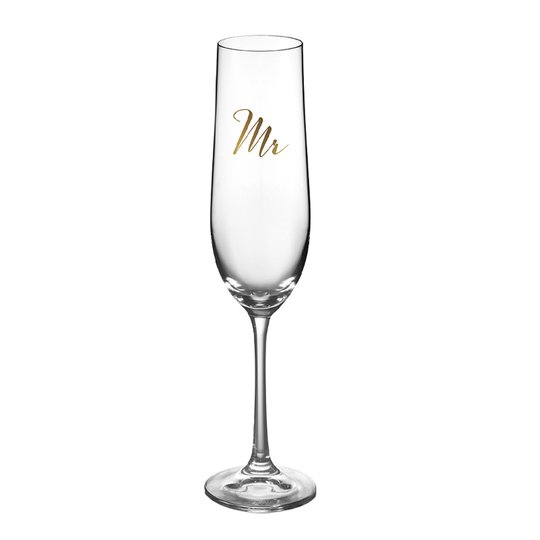 Table Top Stories - Mr & Mrs Champagneglas 19 cl Mr