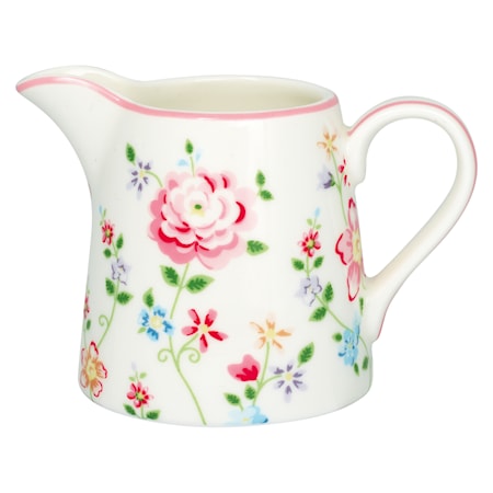 Columbine Gräddkanna Vit/Mönster