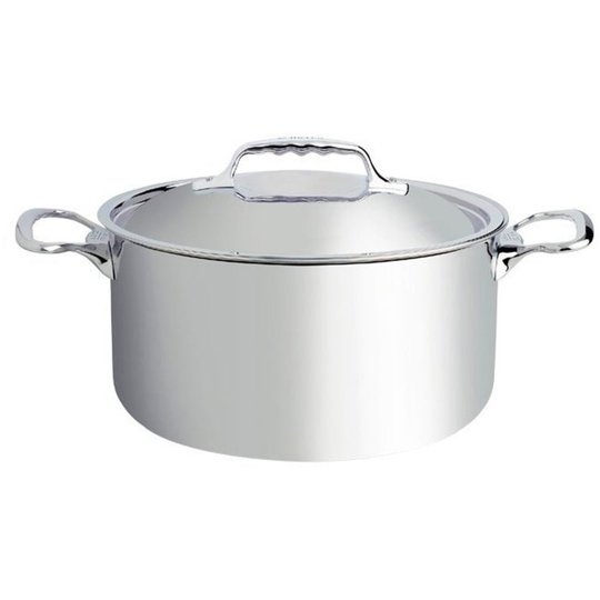 De Buyer Affinity Gryta med lock 20 cm 3,4 Liter