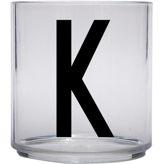 Design Letters Tritan Plastglas barn, K