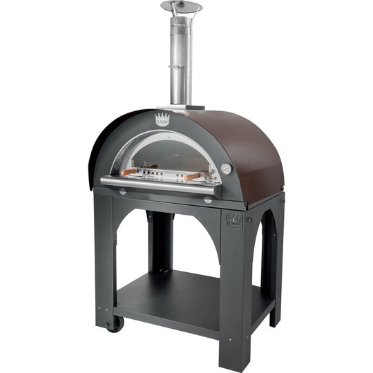 Clementi Pulcinella Vedeldad Pizzaugn 80x60 cm. Koppar