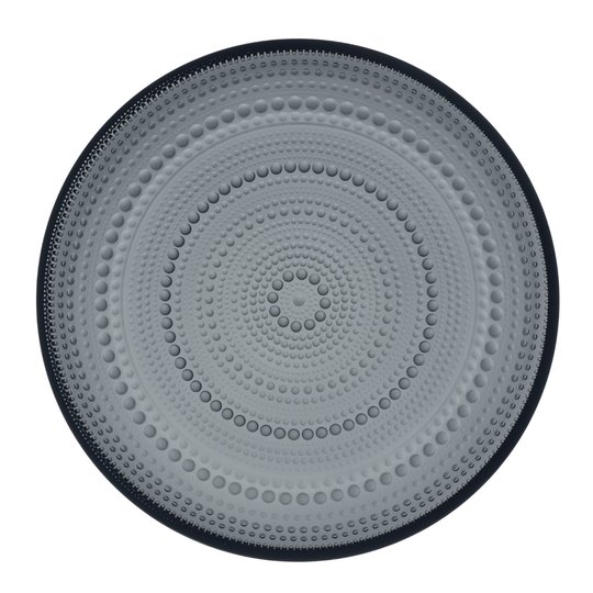 Iittala - Kastehelmi Tallrik 24,8 cm Mörkgrå