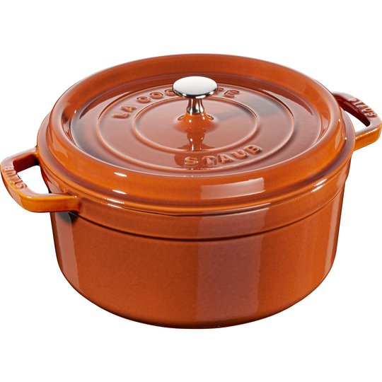 Staub Rund Gryta 26 cm 5,2 liter Cinnamon