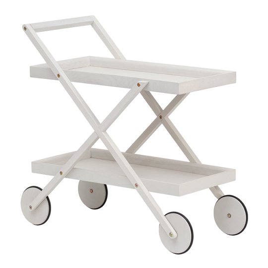 Design House Stockholm - Exit Tevagn 86x81 cm Vit/grå