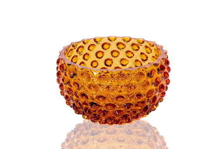 Hobnail Tapas 11,5 cm Amber
