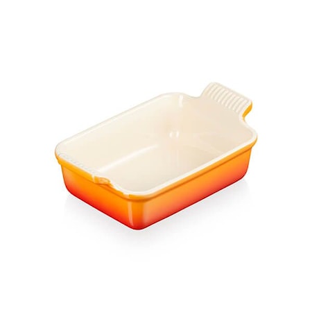 Heritage Rektangulärt Ugnsform 19 cm Volcanic