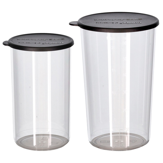 Bamix Bägare med lock 400 + 600 ml.