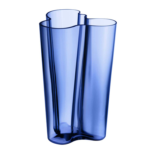 Iittala - Alvar Aalto Collection Vas 25,1 cm Ultramarin Blå