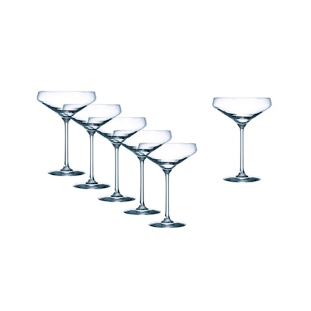 Open Up Champagneglas 30 cl 6-pack Klar