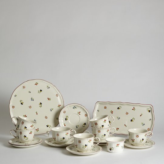Villeroy & Boch - SÅLD Kaffeservis "Petite Fleur" 18 delar