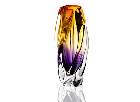 Turning Torso Vas 25 cm Hyacinth / Amber
