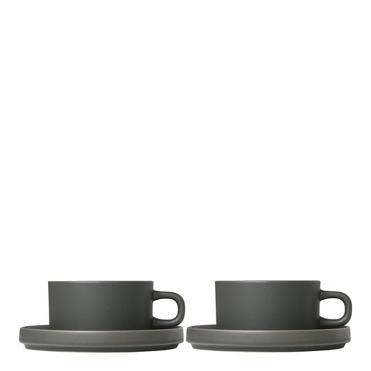 Blomus - Pilar Temugg med fat 2-pack Agave Green