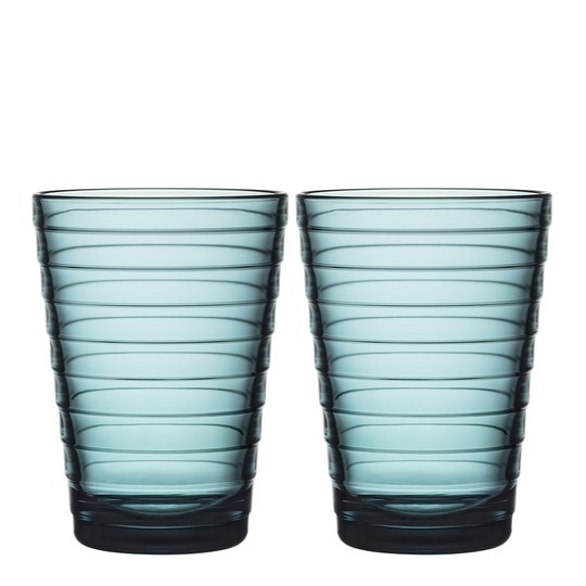 Iittala - Aino Aalto Glas 33 cl 2-pack Havsblå
