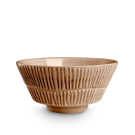 Stripes Skål Cinnamon 15cm/70cl