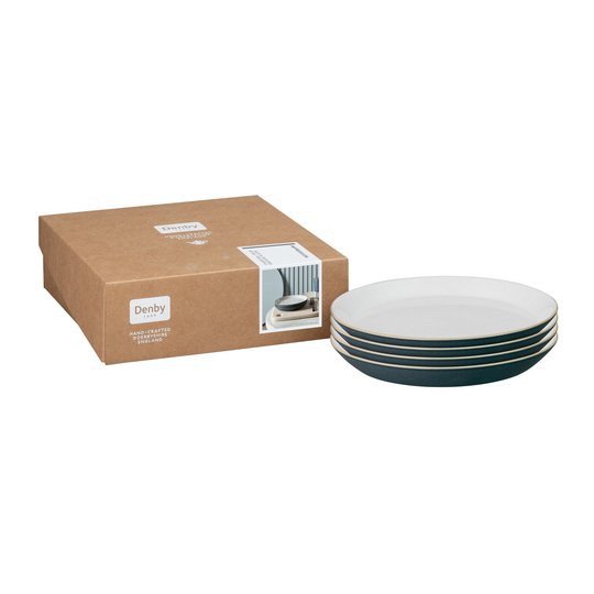 Denby Impression frukosttallrik, kolfärgad