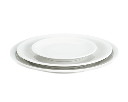 Bourges Tallrik Vit Ø 20 cm