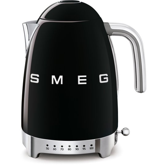 Smeg Vattenkokare 1,7 l Variable Temperatur Svart