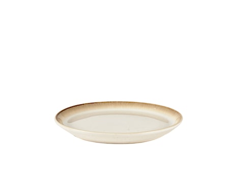 Gastro Tallrik 17cm Creme/creme