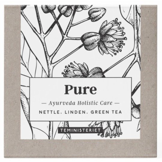 Teministeriet Ayurveda Pure tepåsar, 50 g.