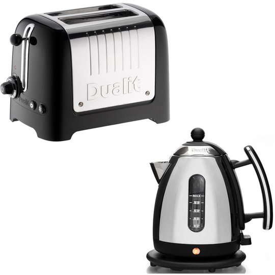 Dualit Brödrost och Vattenkokare 1,5 l Svart