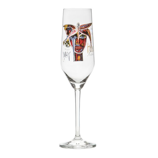 Carolina Gynning - Champagneglas 30 cl Butterfly Messenger IV