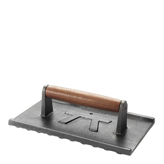 Outset - Rektangulär Grillpress Gjutjärn