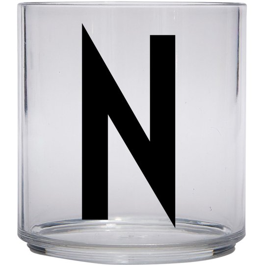 Design Letters Tritan Plastglas barn, N