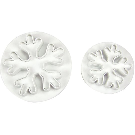 Städter Stansar snöflingor 2st