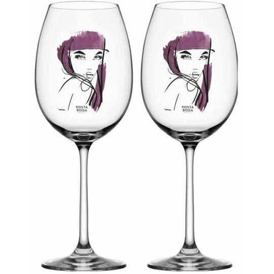 Kosta Boda All About You Vinglas 2 Pack 52 cl