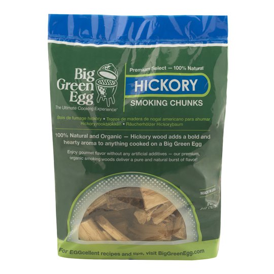 Big Green Egg - Rökbitar Hickory