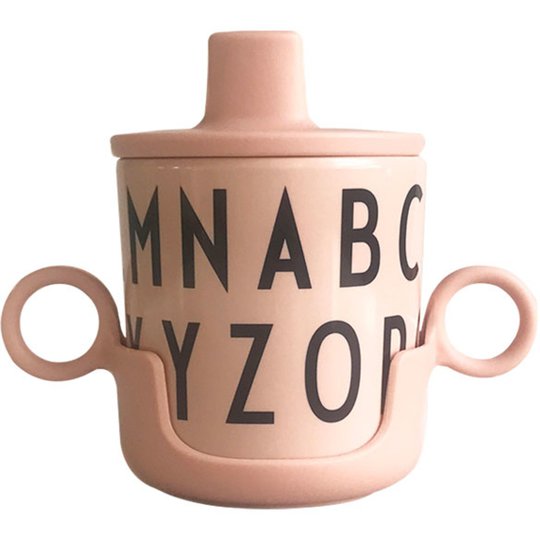 Design Letters Grow with Your Cup ABC melamin, nude