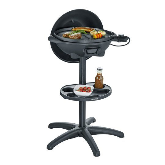Severin - Elektrisk klotgrill med lock 2000 W