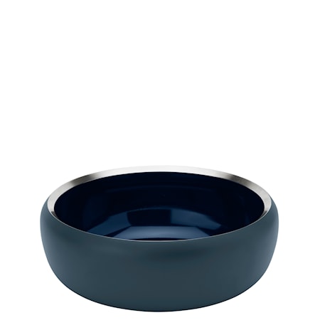 Ora bowl, Ø 22 cm - medium - dusty blue / midnight blue